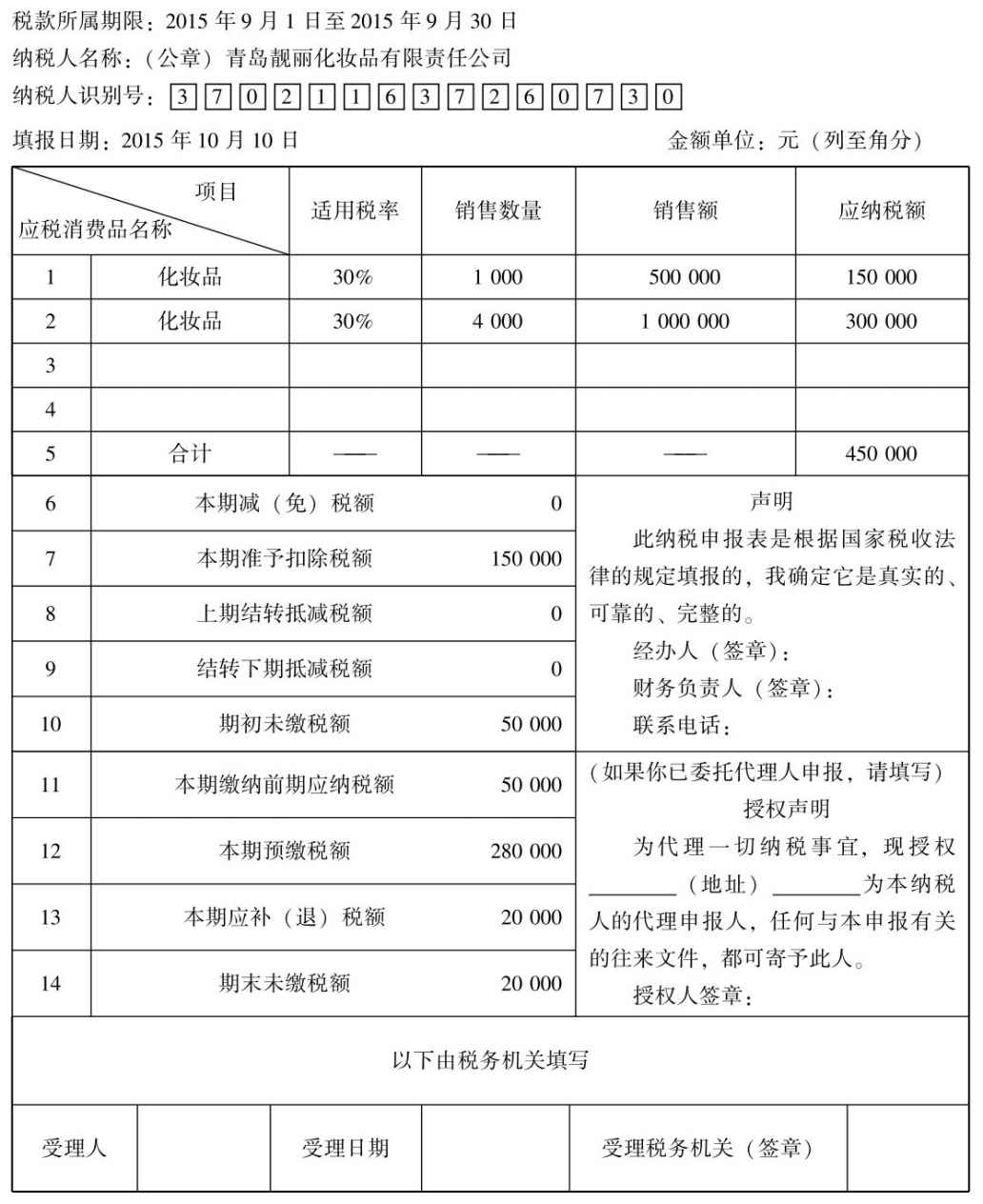 消费税纳税申报需要准备哪些材料?消费税申报表怎么填?
