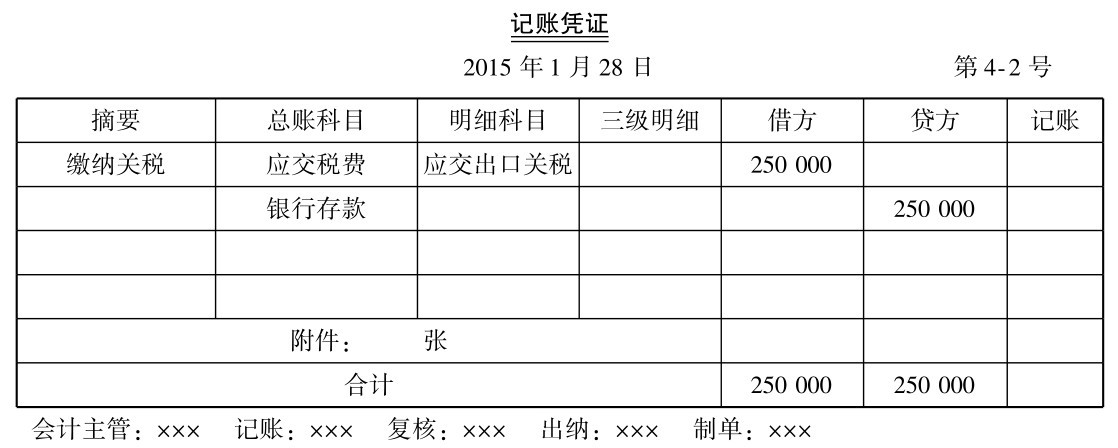 关税会计核算怎么做?关税如何进行核算记账凭证编制?